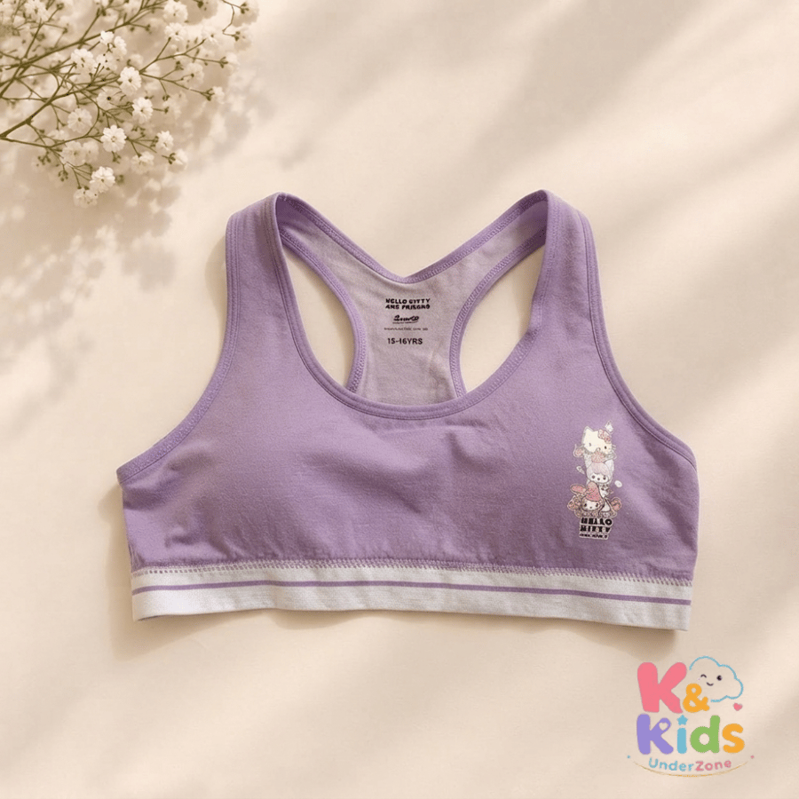 Nello Kittyحمالة صدر  بنات ،قطن