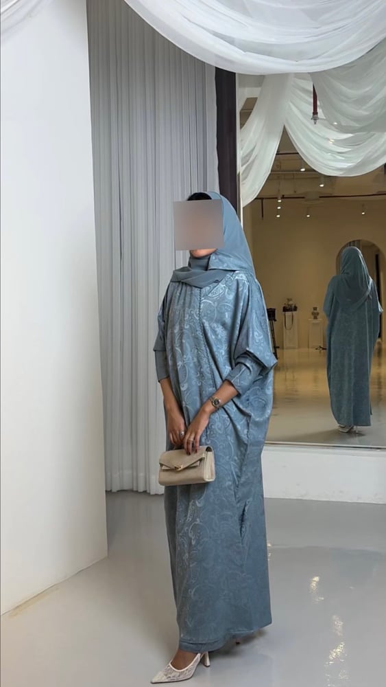 Blue Abaya