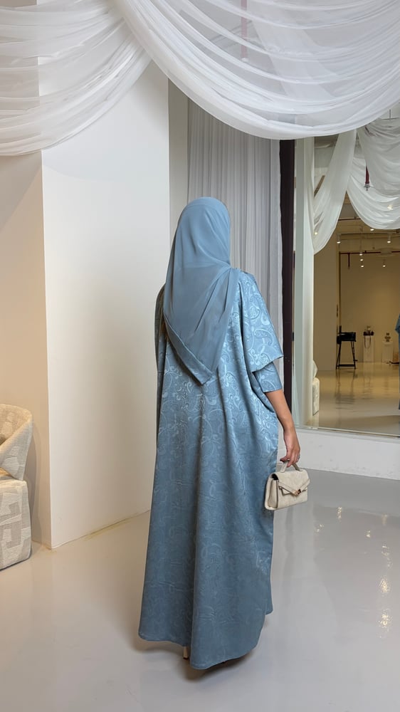 Blue Abaya