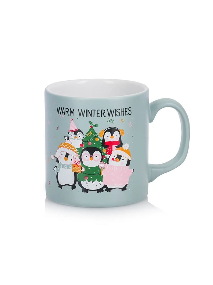 The cute penguins cup