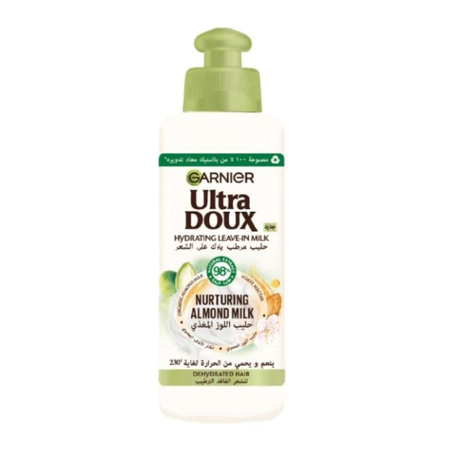 Garnier Ultra Doux Nourishing Almond Milk Leave-In Moisturizing Milk C