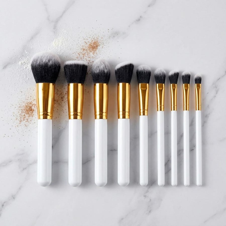 LOFIAN 10 pieces makeup brush set COB-003