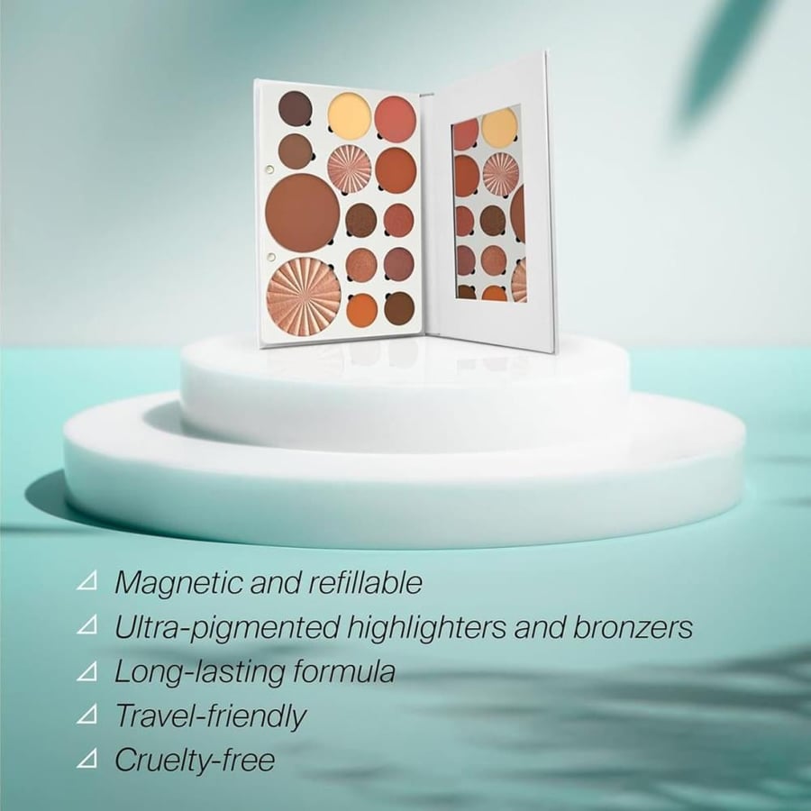 Ofra Boho Professional Contour, Blush Highlighter Palette