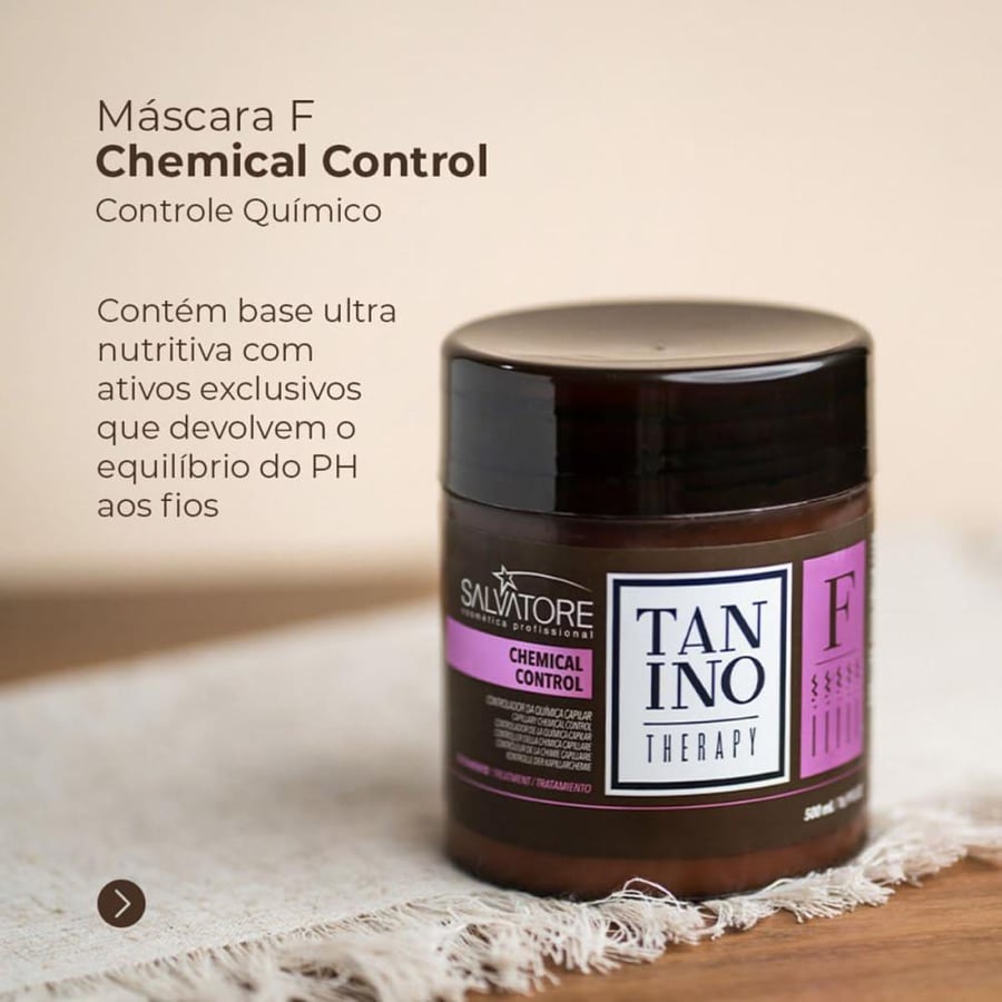 Salvatore Mask Chemical Control F for cleansing hair from the effects