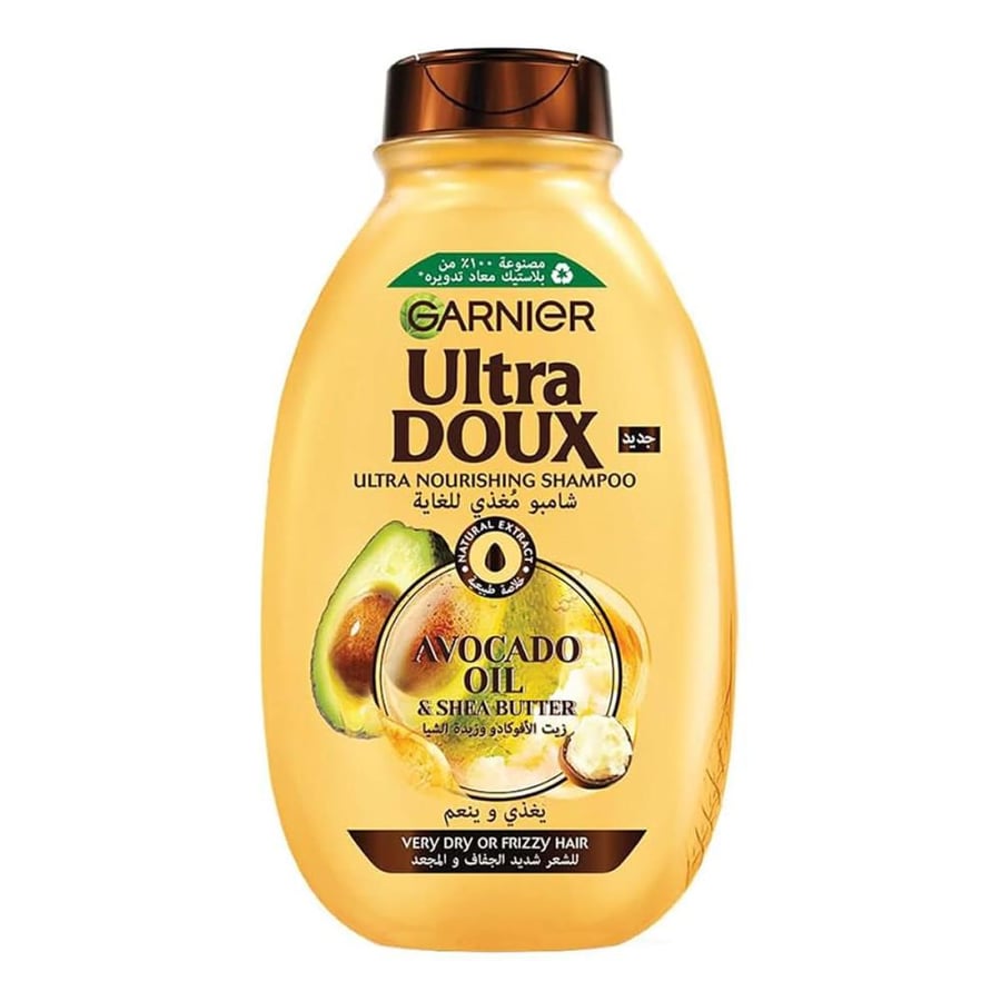 Garnier Ultra Doux Nourishing Shampoo with Avocado Oil and Shea Butter