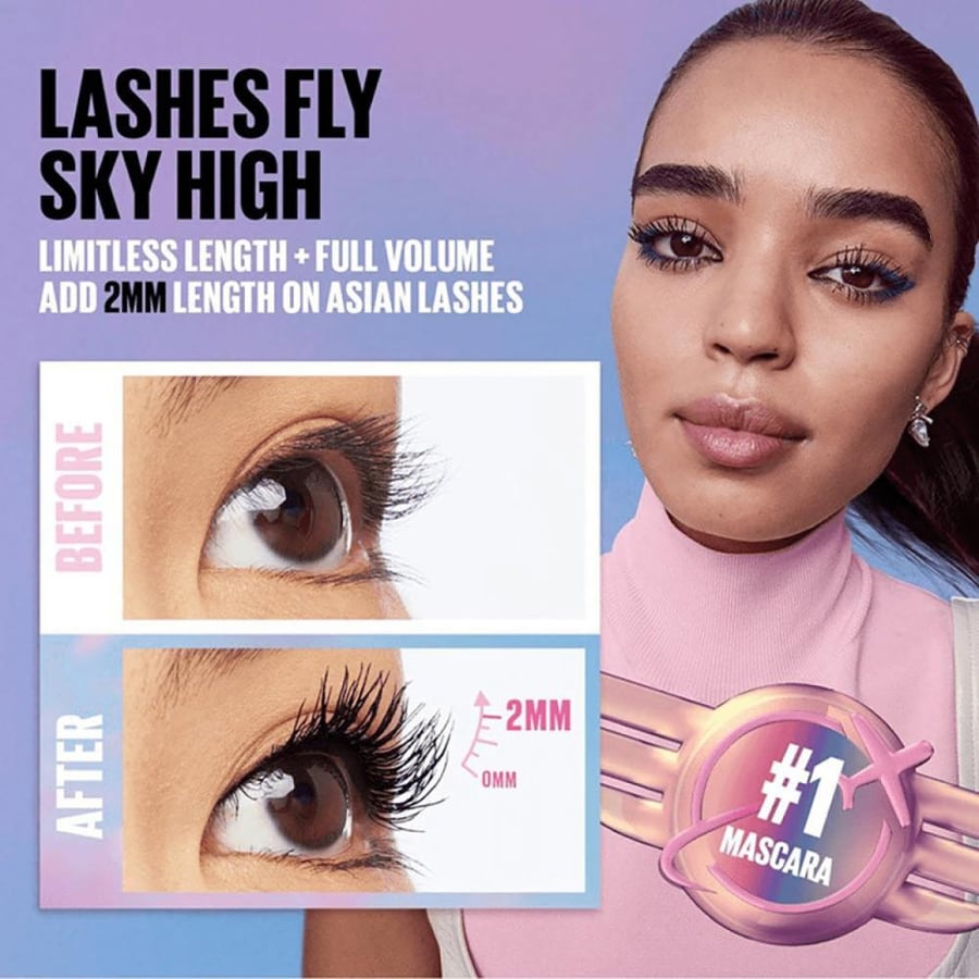Maybelline Lash Sensational Sky High Color Black Mascara