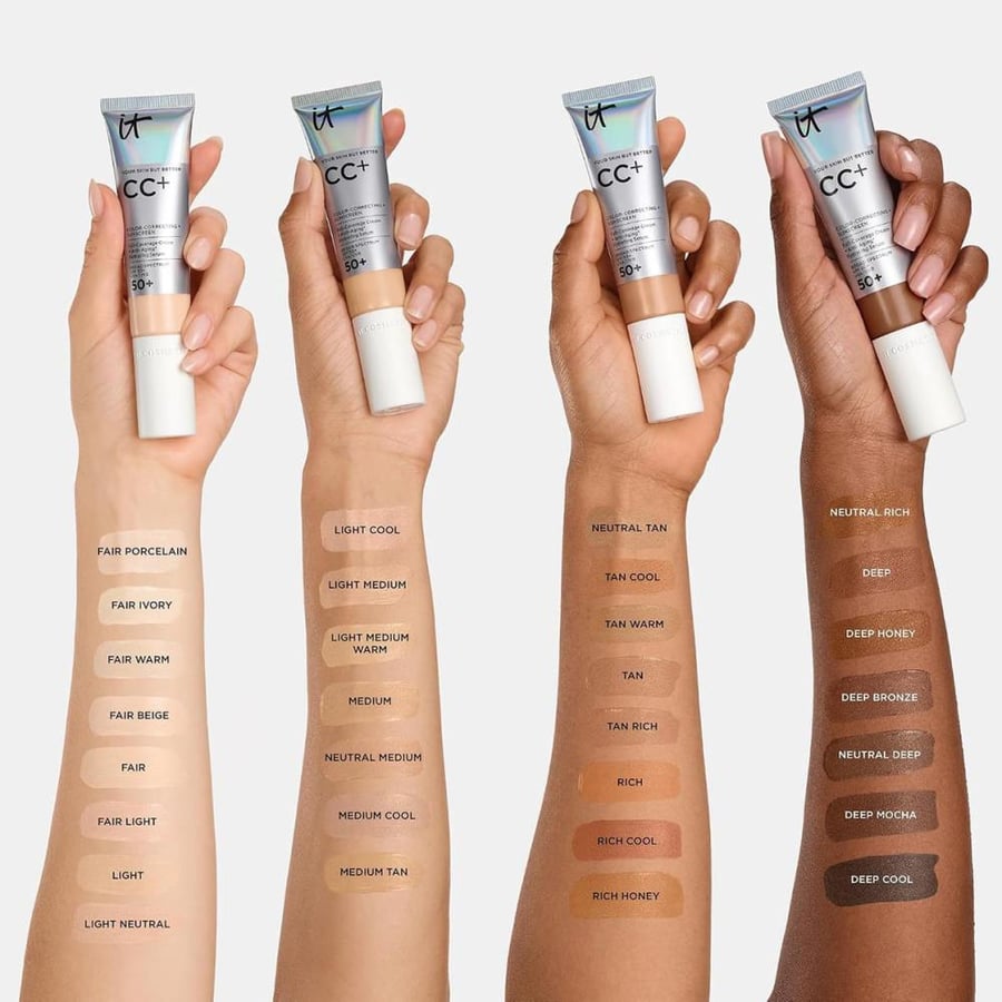 IT Cosmetics CC Cream Full-Coverage SPF 50 - Neutral Medium - 30ml