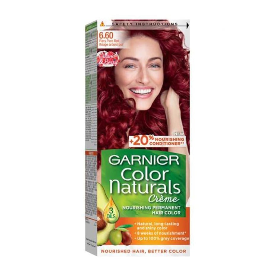 Garnier Color Naturals Permanent Nourishing Hair Color - Shade 6.60 Pu