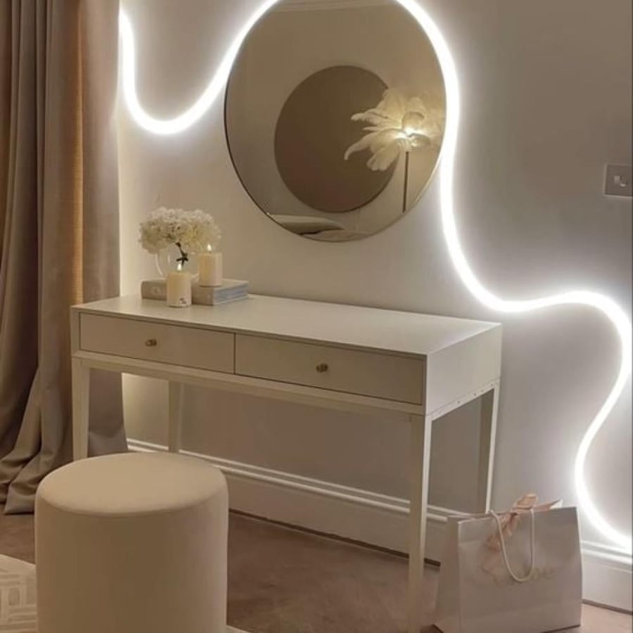 تسريحه غرفه ابيض