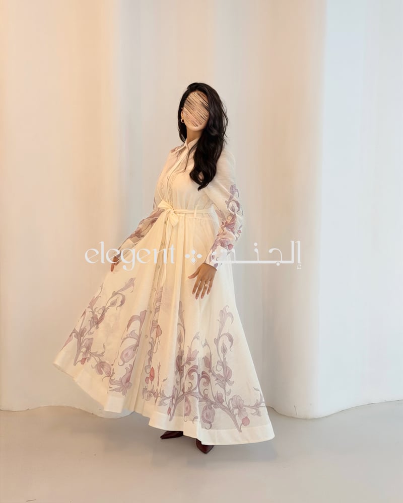 فستان عيد راقي مناسب للمناسبات العائلية