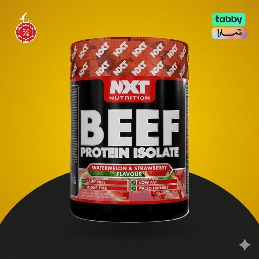 NXT بيف بروتين اللحم المعزول فراولة بطيخ 540 جرام