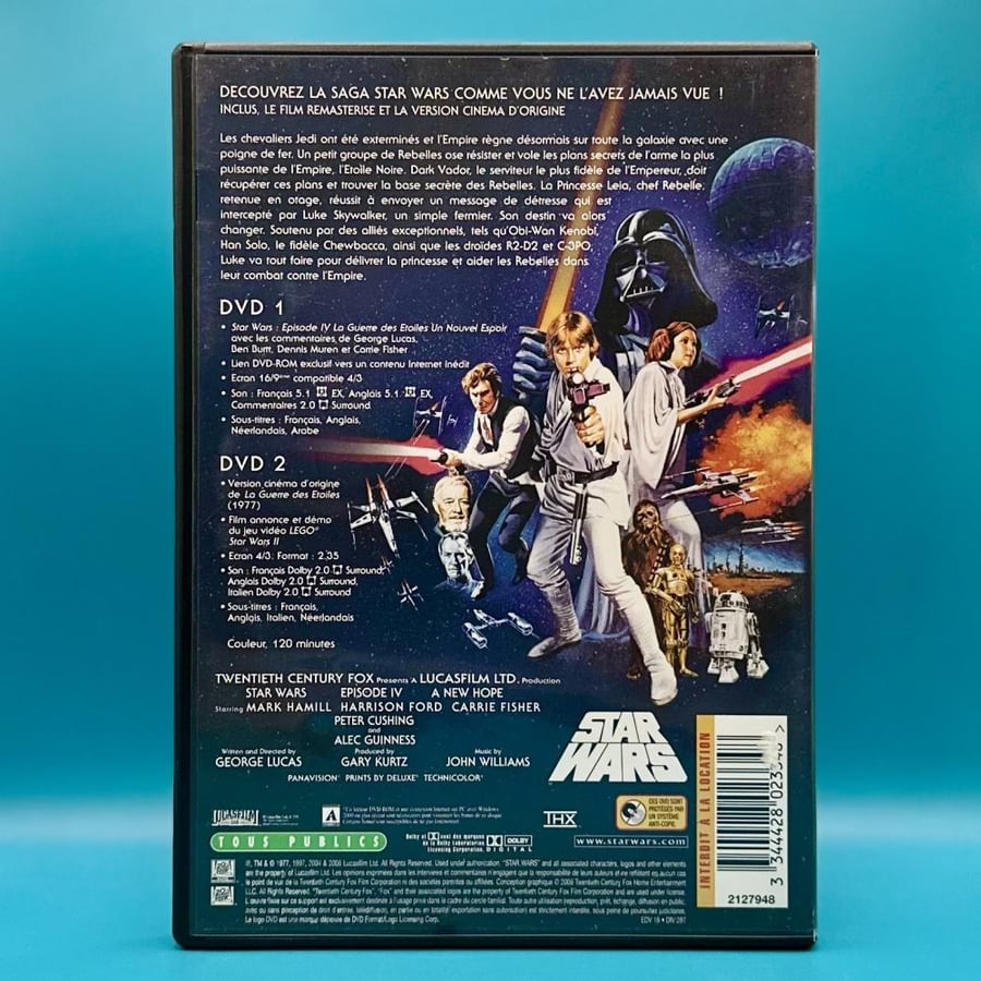 فلم Star Wars الجزء الاول DVD مترجم بالعربي
