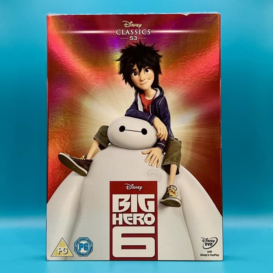 فيلم Big Hero 6 DVD مع سليب كفر •  مدبلج باللغة العربية