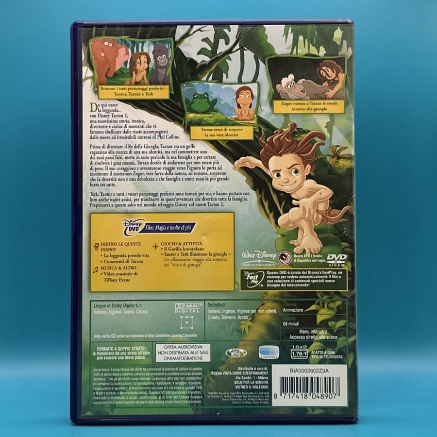فلم طرزان ٢ DVD مدبلج بالعربي مصري Tarzan 2