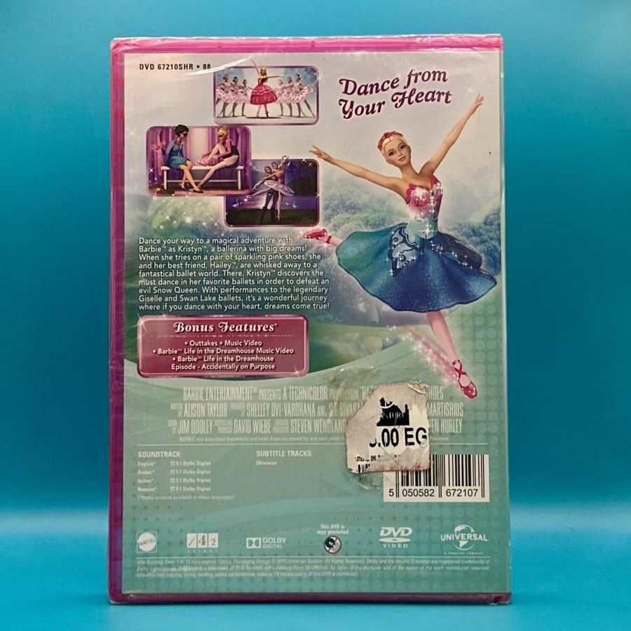 فلم DVD باربي Barbie In Pink Shoes مدبلج