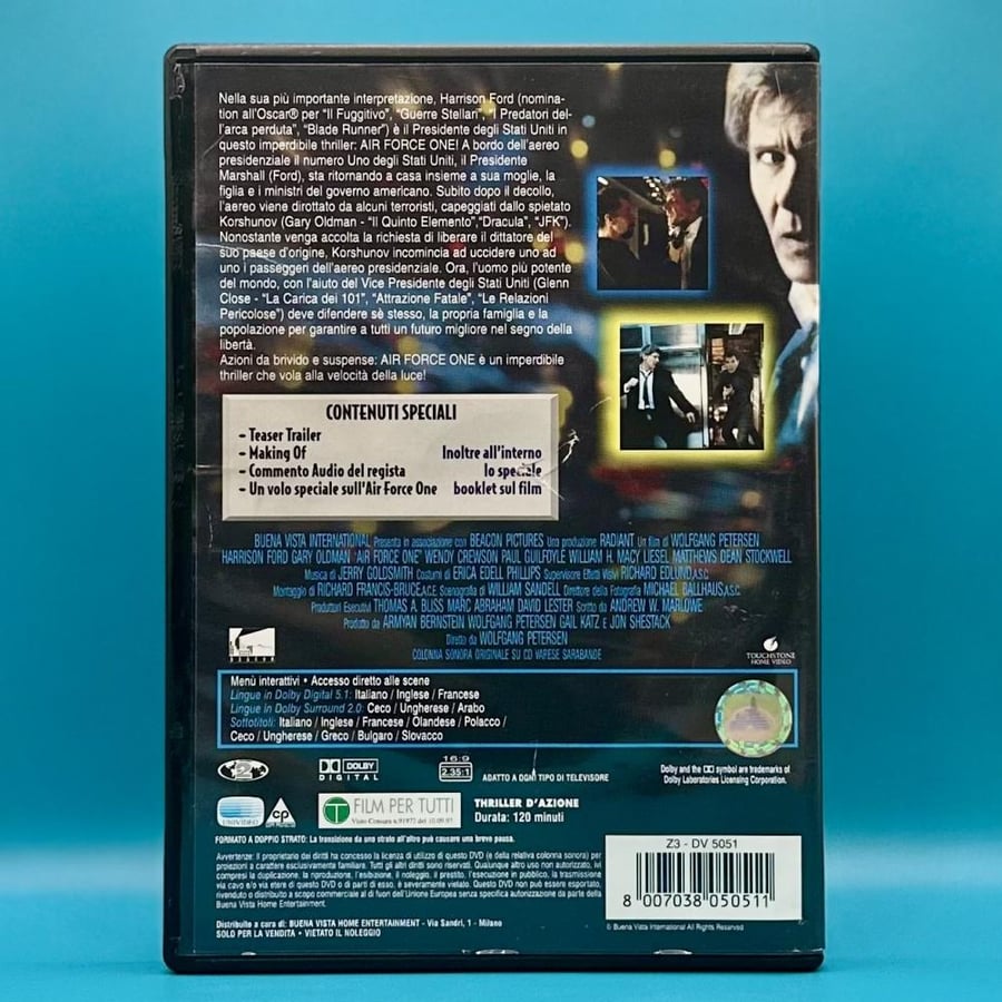 فلم Air Force One DVD مدبلج بالعربي