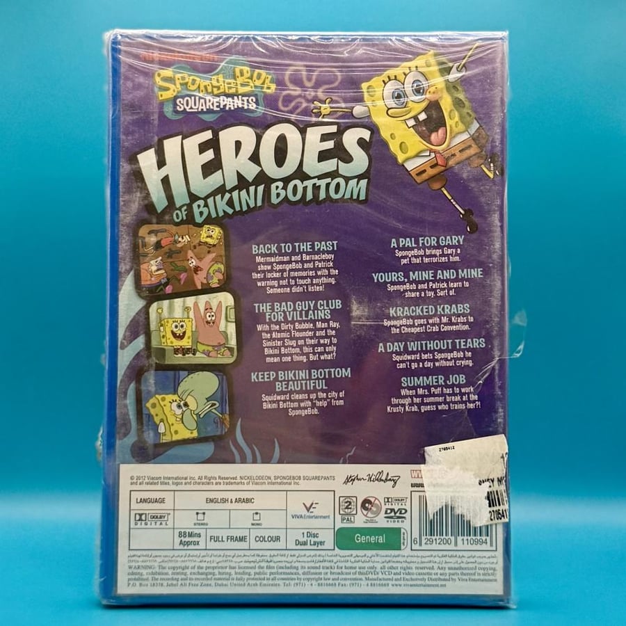 SpongeBob Hero’s DVD dubbed