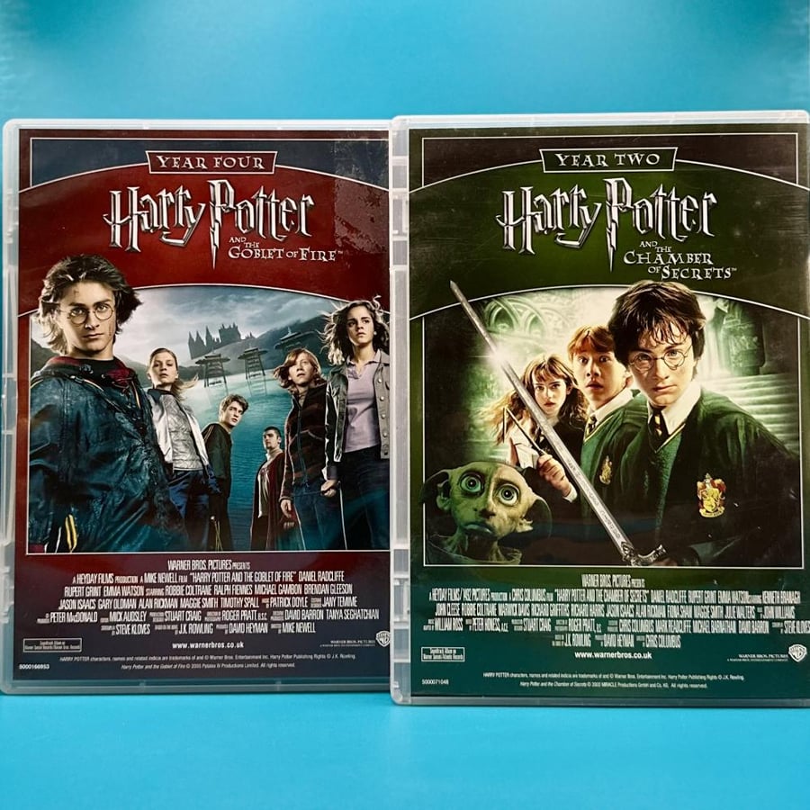 4 افلام هاري بوتر DVD مترجمة بالعربي