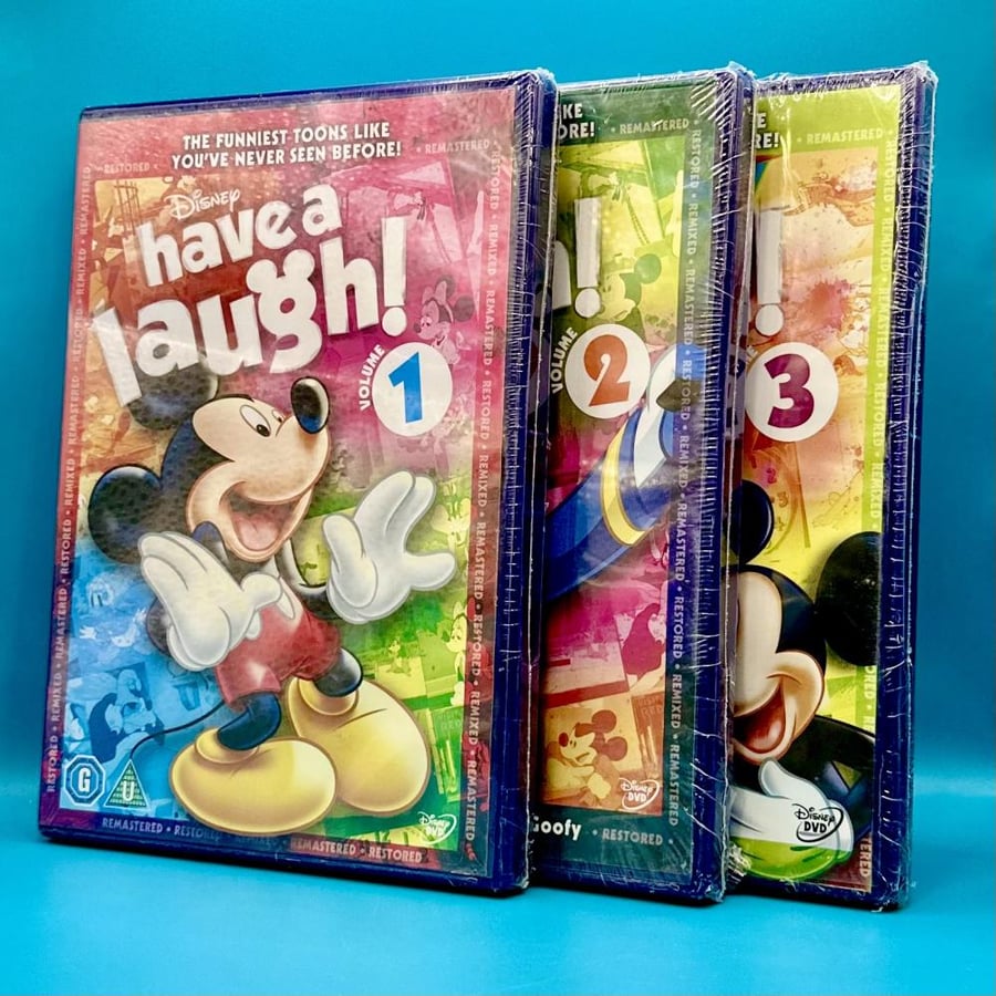 مجموعة اضحك DVD مدبلجة بالعربي افلام قصيرة لديزني