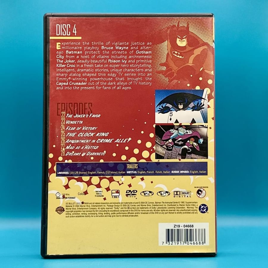 مجموعة باتمان DVD انجليزي