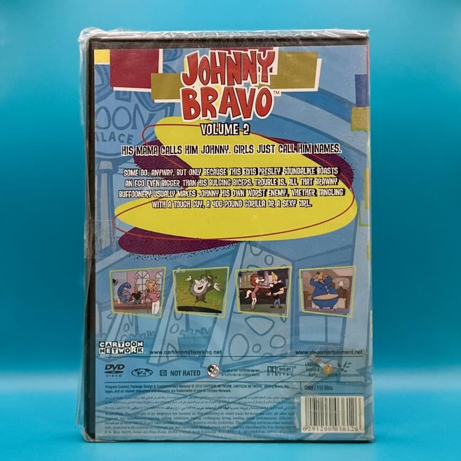 Johnny Bravo جوني برافو DVD مدبلج باللغة العربية