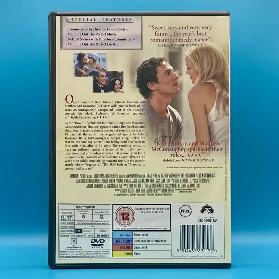 فلم How to lose a guy in 10 days DVD مترجم بالعربي