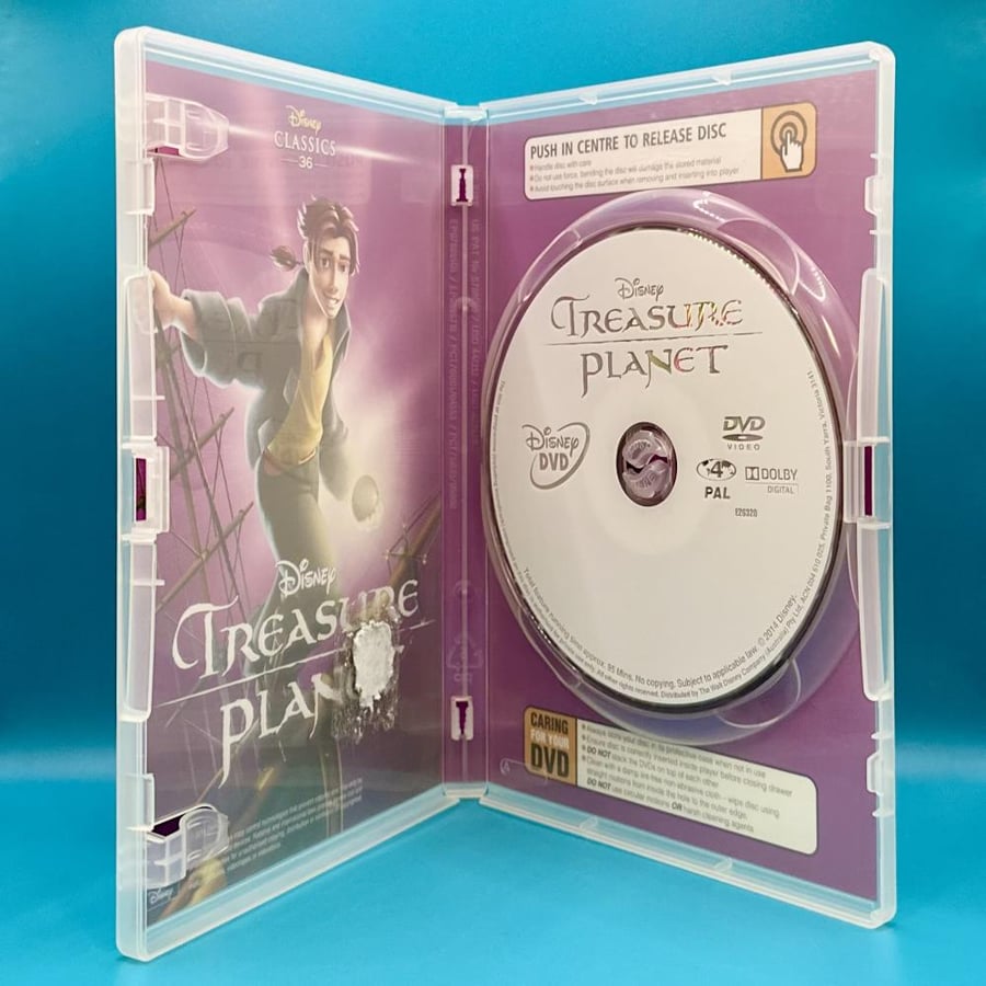 فلم كوكب الكنز المفقود DVD مدبلج بالعربي مصري ( Treasure Planet )