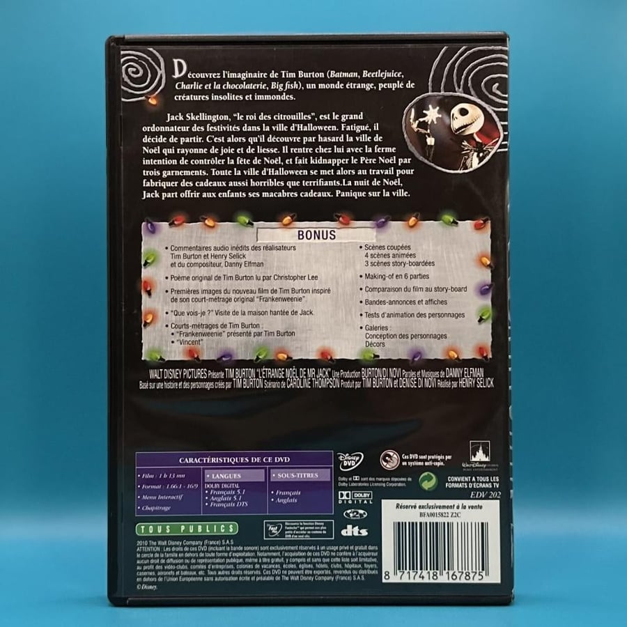 فلم Nightmare before Christmas DVD مترجم