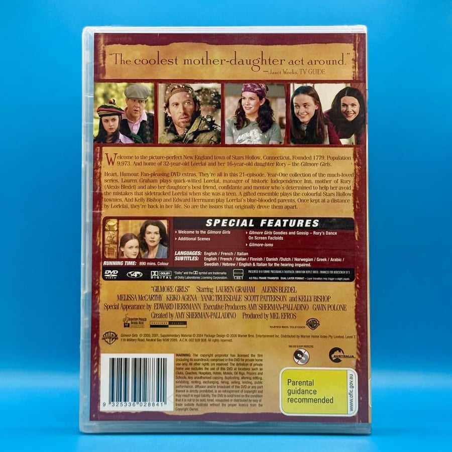 Gilmore Girls: Season 1 DVD