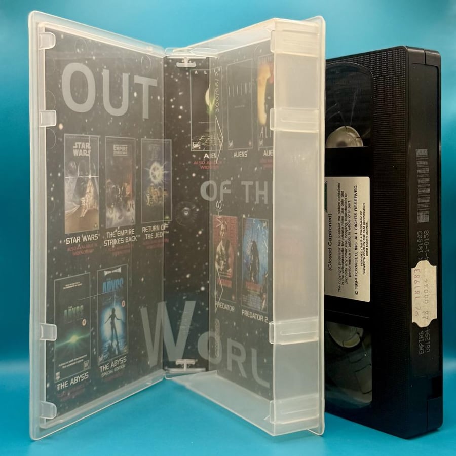 شريط فيديو فيلم Star Wars The empire Strikes Back VHS