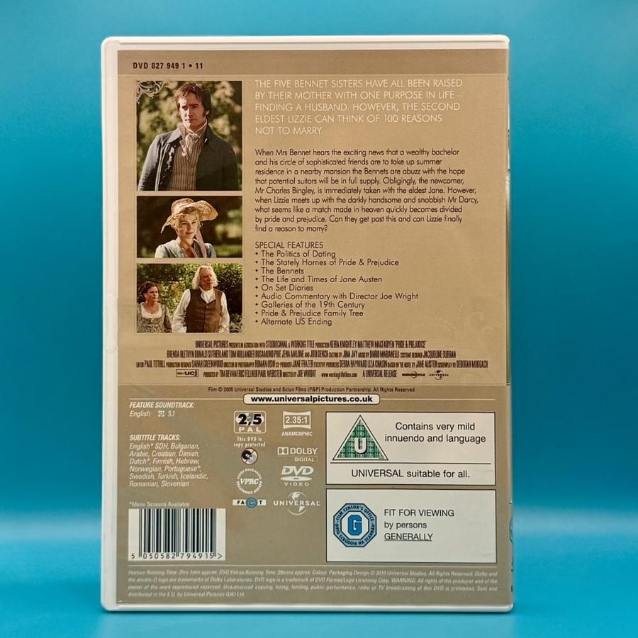 فلم Pride & Prejudice DVD مترجم