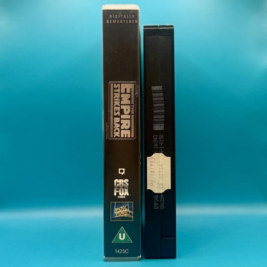 شريط فيديو فيلم Star Wars The empire Strikes Back VHS