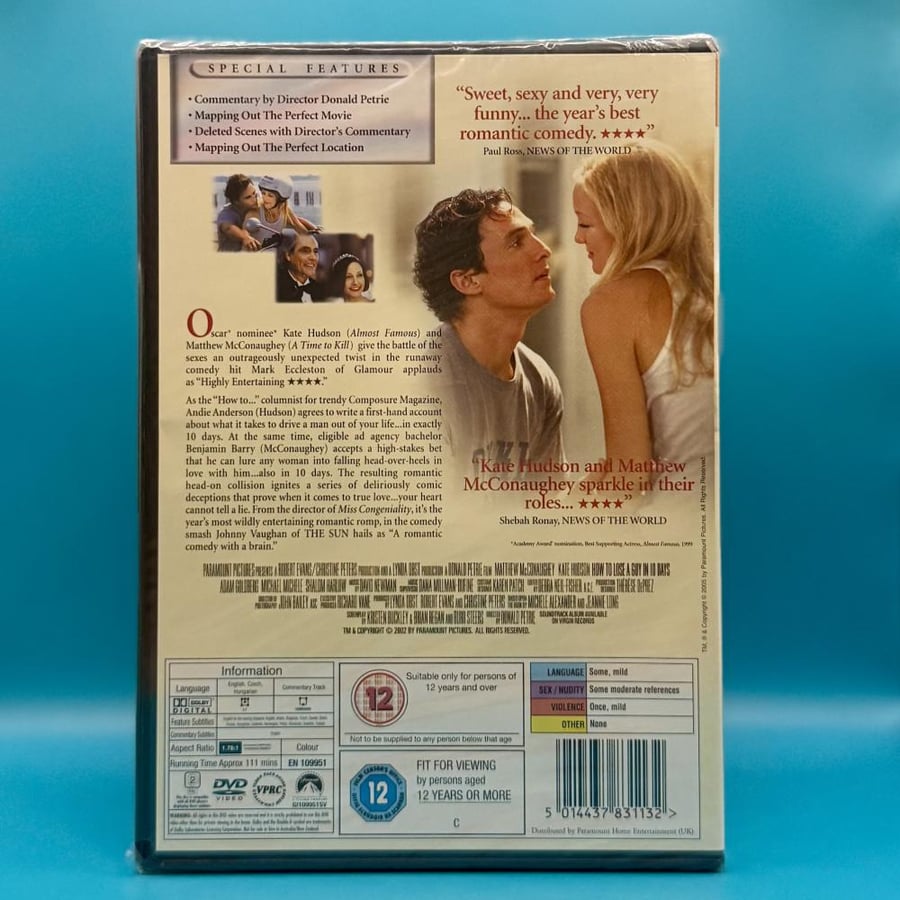 فلم How to lose a guy in 10 days مترجم DVD