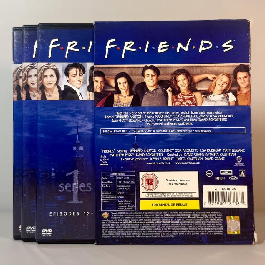 بوكس مسلسل Friends فريندز كامل DVD انجليزي