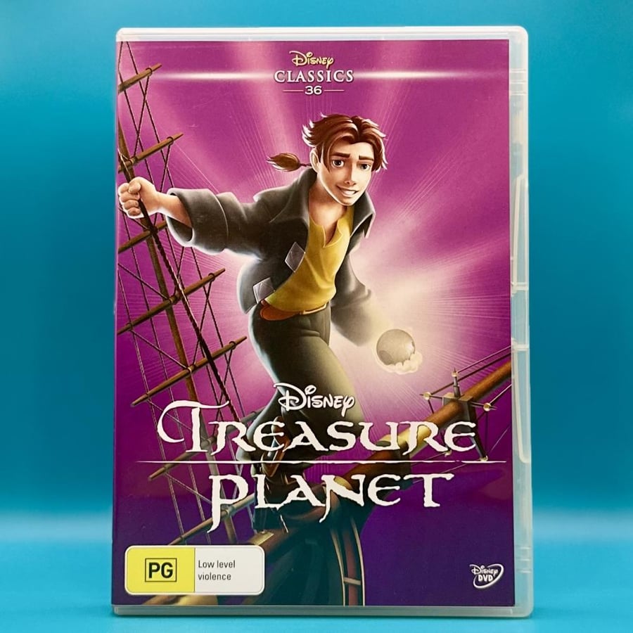 فلم كوكب الكنز المفقود DVD مدبلج بالعربي مصري ( Treasure Planet )