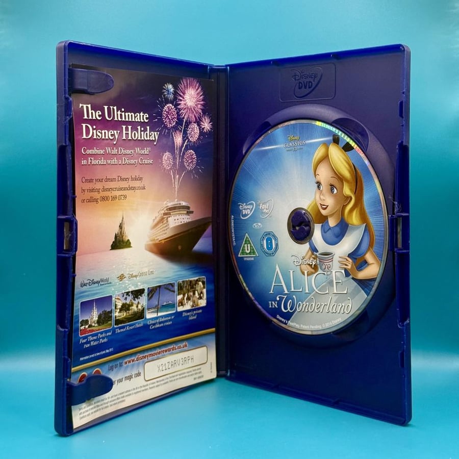 DVD فلم Alice in Wonderland انجليزي