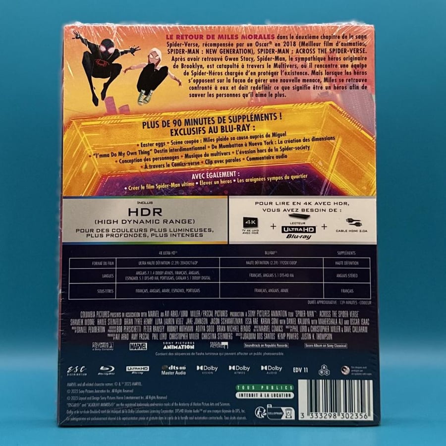 فيلم Spider-Man Across the Spider-verse Blu-ray مترجم
