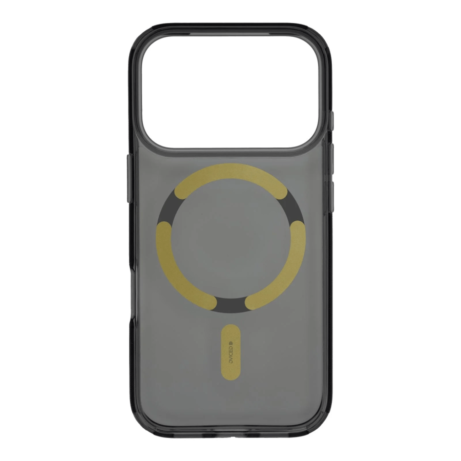 Dviced MagSafe iPhone 17 Pro smoke case - Gold