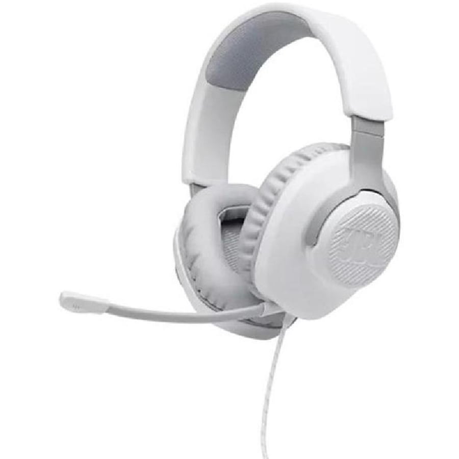 JBL Quantum 100 over-ear headphones / white