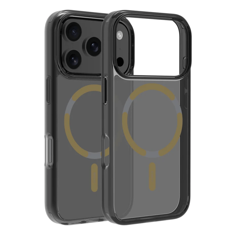 Dviced MagSafe iPhone 17 Pro smoke case - Gold