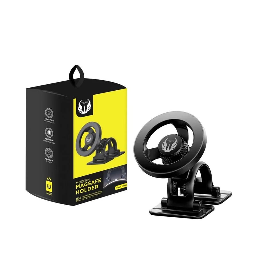 YOUFO - Magnetic base Mag Safe for curved places