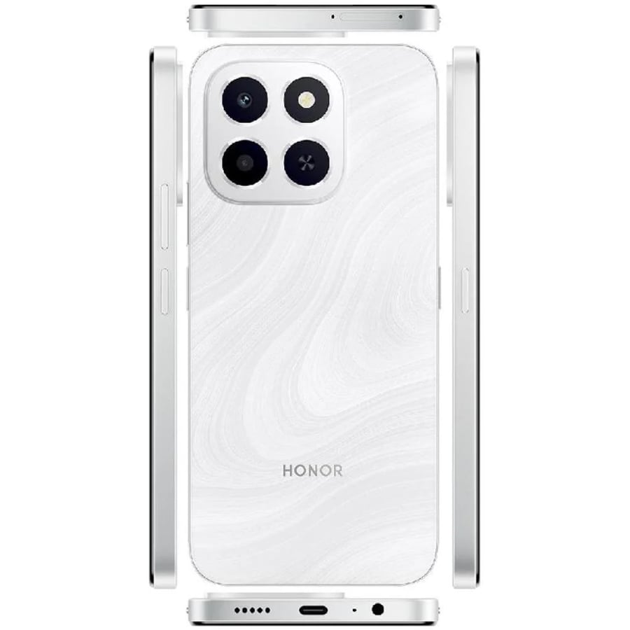Honor - Honor X6c 256GB memory RAM 12GB white lunar