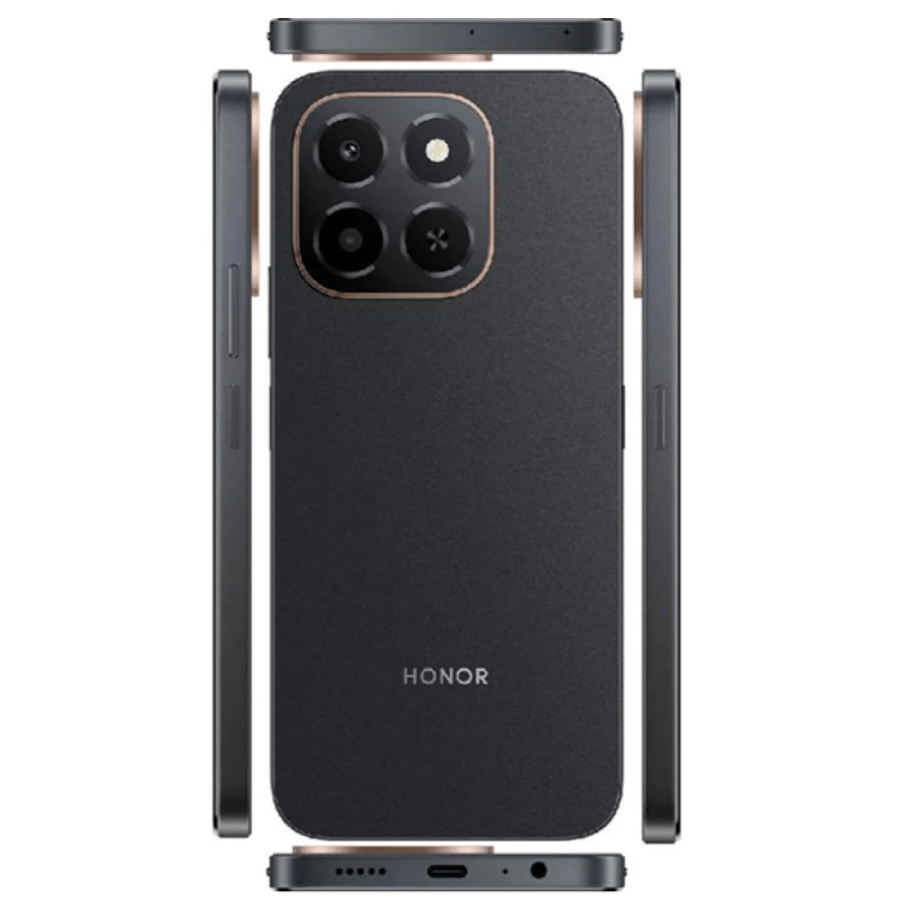 Honor - هونر X6c ذاكرة 128GB رام 6GB أسود منتصف الليل
