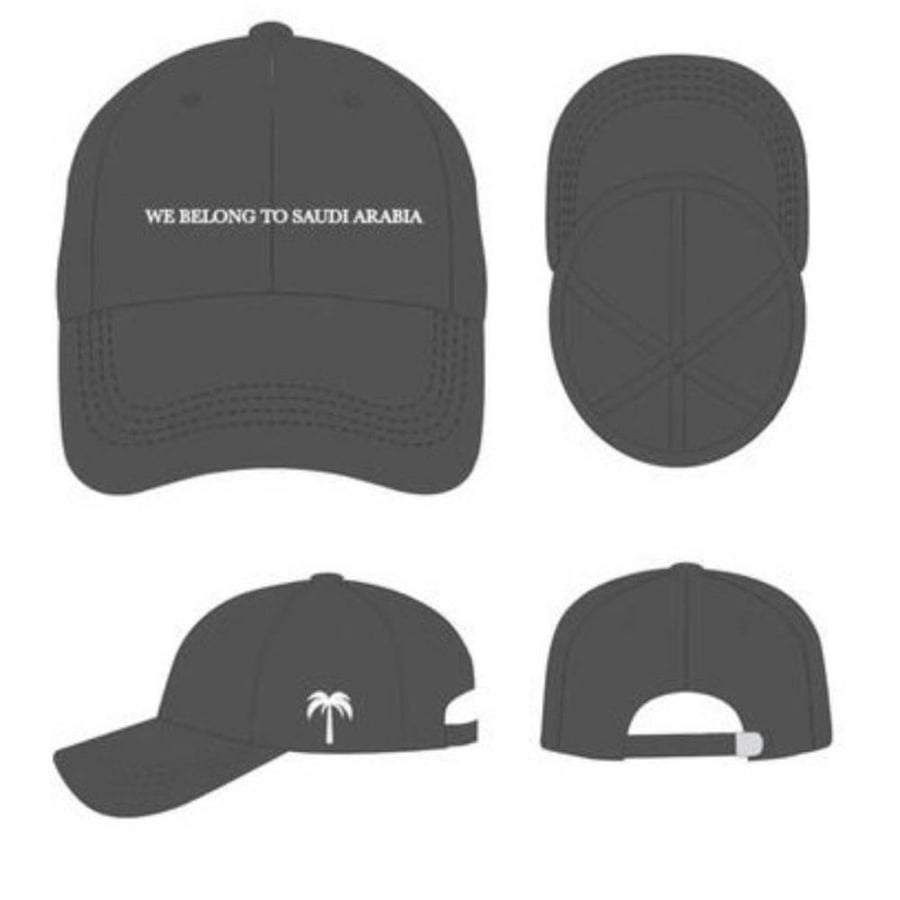 WE BELONG TO SAUDI ARABIA BLACK CAP