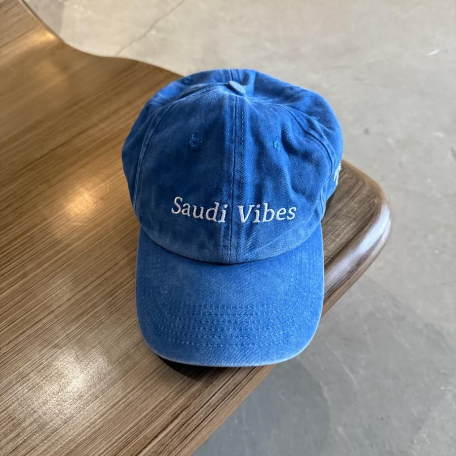 SAUDI VIBES BLUE CAP