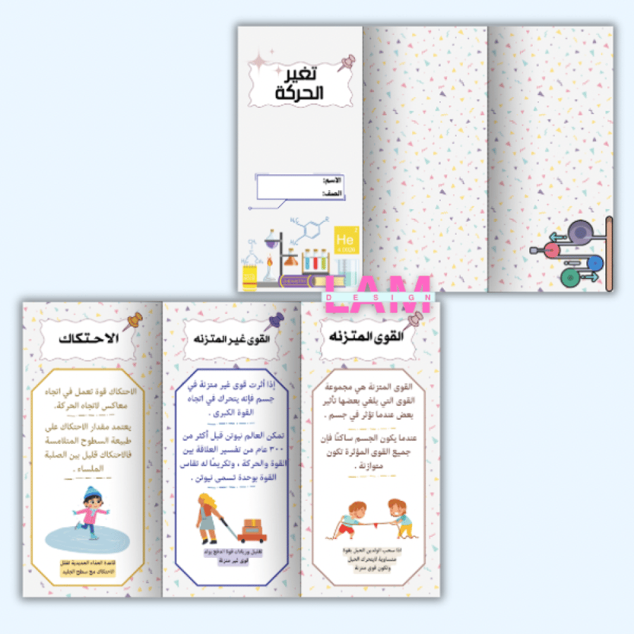 مطوية تغير الحركة