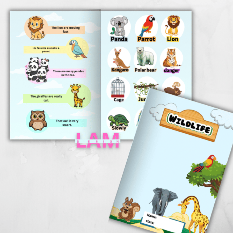 مطوية Wildlife الحياة البرية