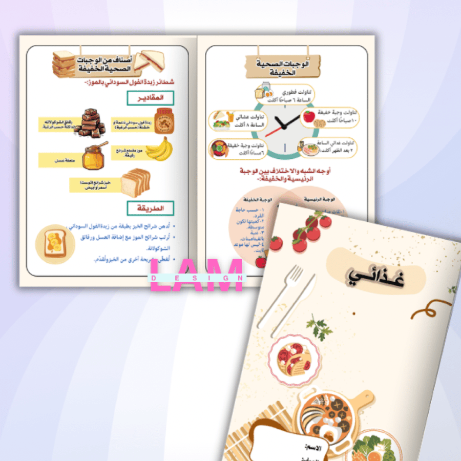 مطويات دروس الأسرية خامس