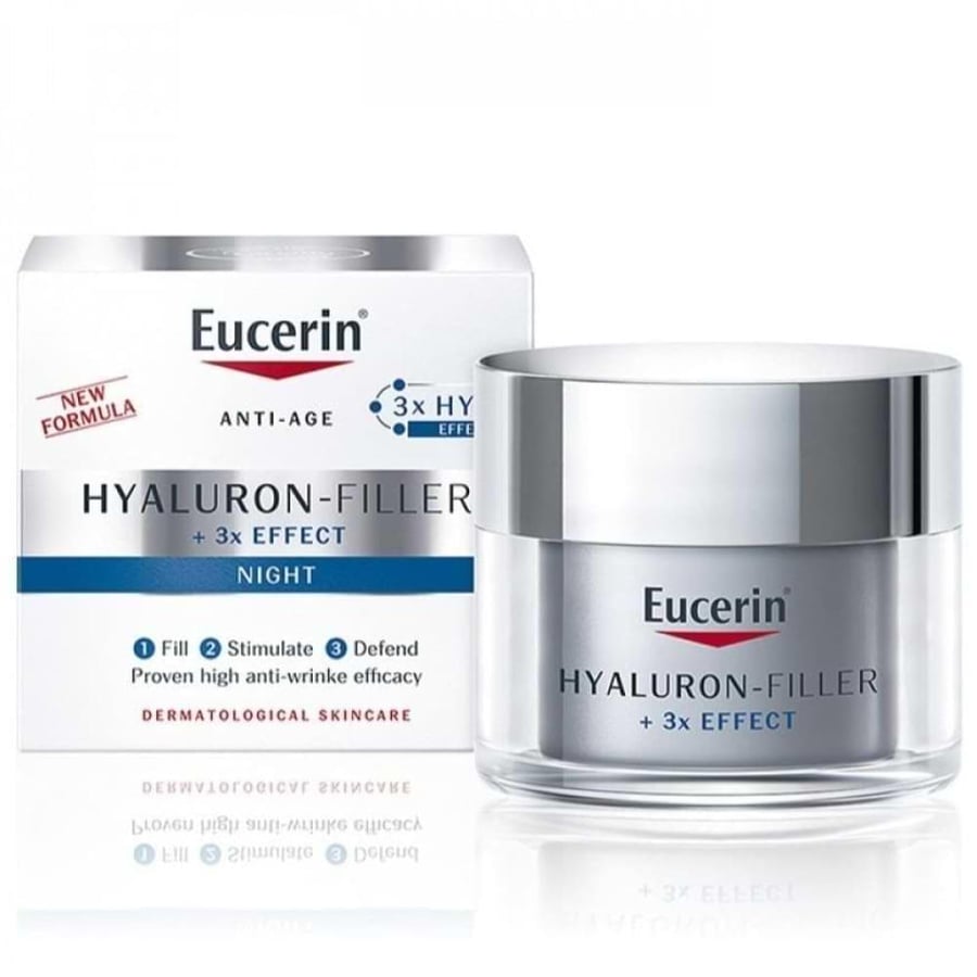 كريم يوسيرين هيالورون فيلر الليلي Eucerin Hyaluron-Filler Night لتجديد