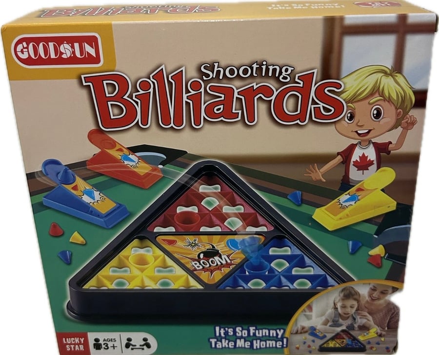 لعبة بلياردو مصغّرة للأطفال (Shooting Billiards)